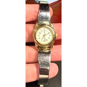 Women's 27mm Two Tone PL Watch, Bracelet Band